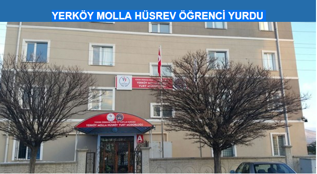 Yerköy Molla Hüsrev Kyk Kız Ve Erkek Öğrenci Yurdu