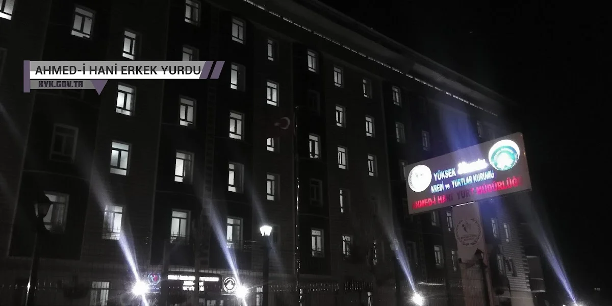 Ağrı Ahmedi Hani Kyk Erkek Öğrenci Yurdu Fotoğraf2