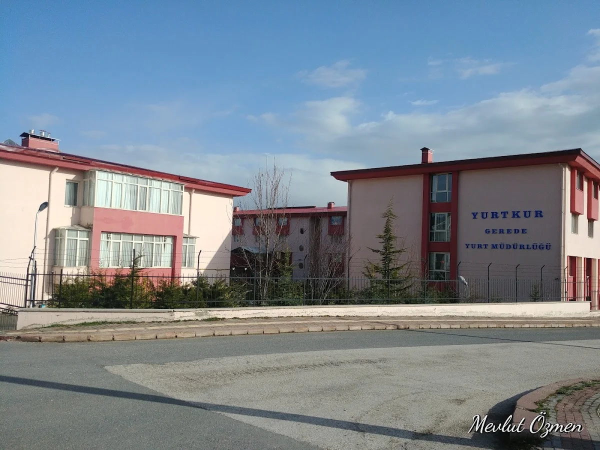 Gerede Kyk Kız Ve Erkek Öğrenci Yurdu Cover