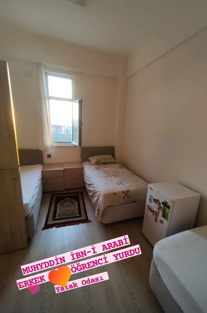 Muhyiddin İbni Arabi Kyk Erkek Öğrenci Yurdu